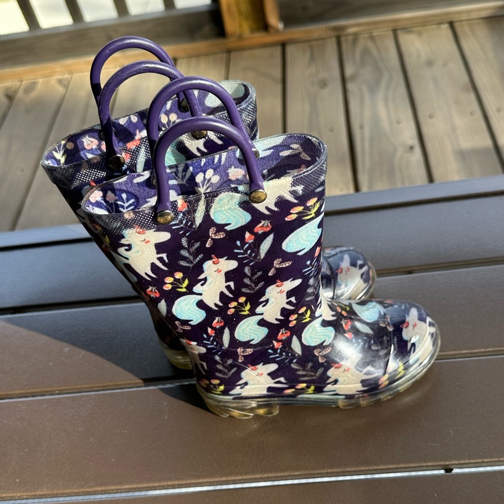 Members Mark Rain Boots Size 7/8